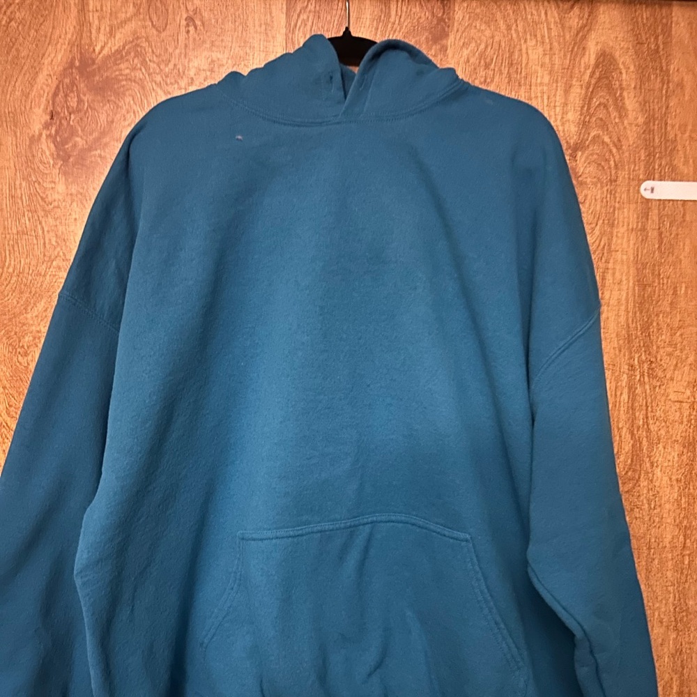 Gildan Teal Hoodie